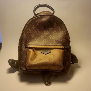 LOUIS VUITTON Palm Springs monogram backpack
